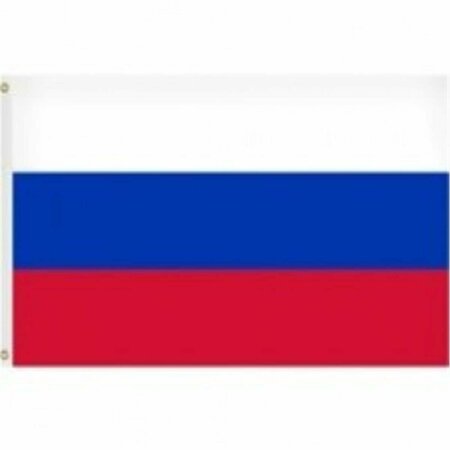 SS COLLECTIBLES 4 ft. X 6 ft. Nyl-Glo Russia Flag SS2521524